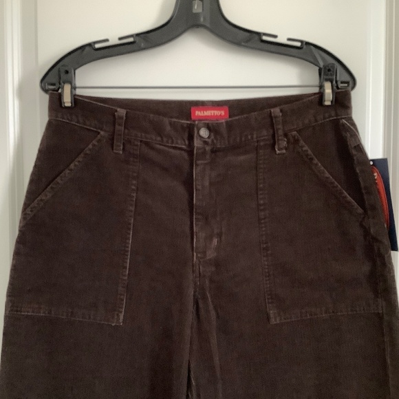 PALMETTO'S Jean Brown Corduroy Women Pants, Size 13 - Picture 2 of 9